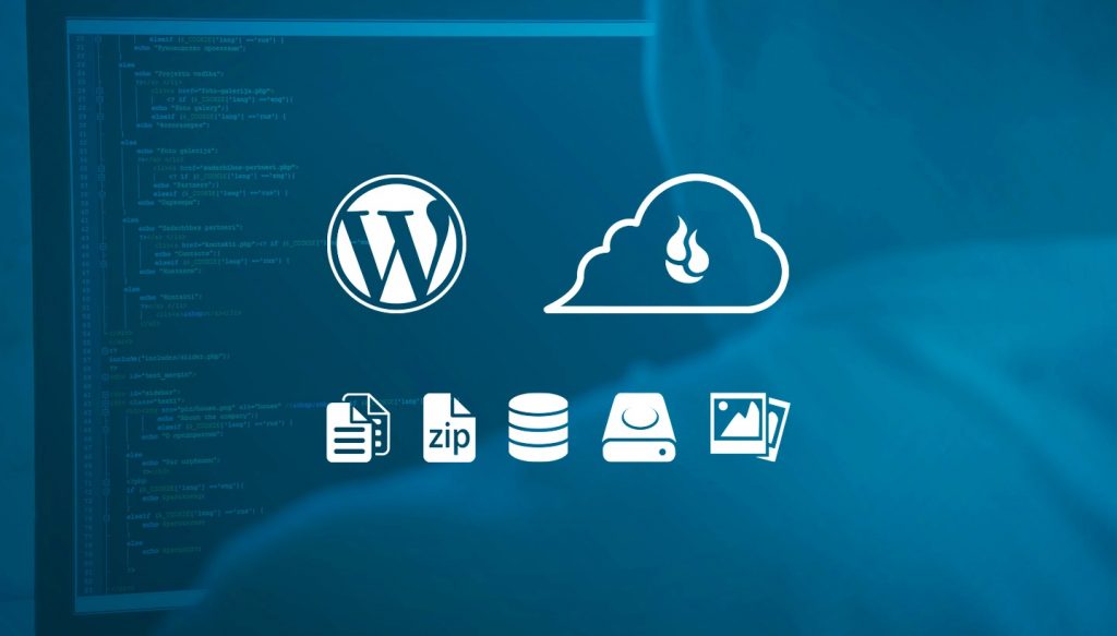 backup wordpress